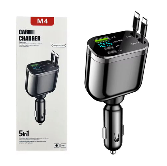 Chargeur de voiture 5 en 1 M4